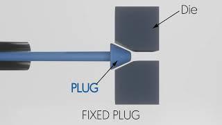 Tube drawing process and different method explained 3D animaiton