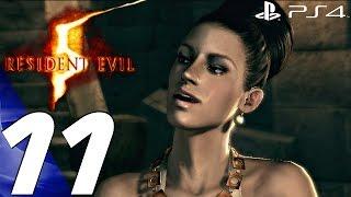 Resident Evil 5 (PS4) - Gameplay Walkthrough Part 11 - Excella Boss Fight [1080P 60FPS]