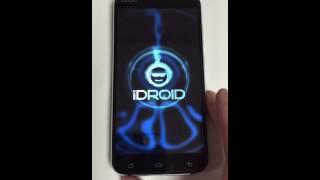 iDroid Balr X7 Mobile Phone Turning On Video in Philadelphia