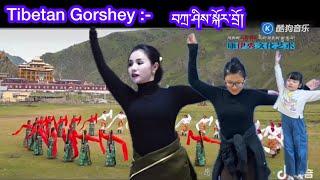 New Tibetan Gorsheyབཀྲ་ཤིས་སྐོར་བྲོ། TASHI KORDO #tutorial #tibetandance #tibetancircledance