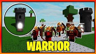 How to get the "WARRIOR" BADGE + ARMY ABILITY in ABILITY WARS || Roblox