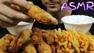 АСМР НАГГЕТСЫ И КАРТОШКА ФРИ МУКБАНГ | ASMR CHICKEN NUGGETS & FRIES MUKBANG | #NUGGETS #НАГГЕТСЫ