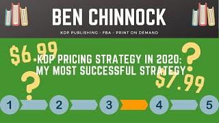 KDP Pricing Strategy 2020: What strategy do I use to get my books to sell | Ben Chinnock