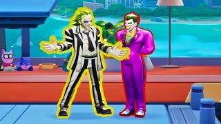 MultiVersus - Beetlejuice and The Joker Unique Interactions HD