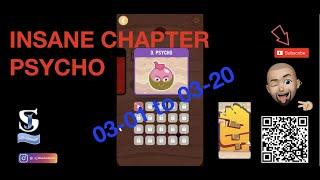 Dig This! INSANE LEVEL PSYCHO 03-01 to 03-20 ALL LEVELS Walkthrough Solution