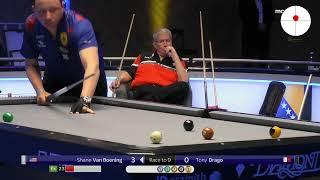 Shane Van Boening vs Tony Drago | Highlights 9 ball | European Open Championship