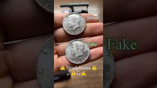 40% Silver Kennedy vs Brass Fake - Ping Test