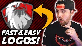 How to Make a TWITCH LOGO the Fast and Easy Way! (Placeit Tutorial)