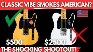 Is a $2,500 American Vintage Telecaster REALLY 5x Better Than a $500 Classic Vibe?