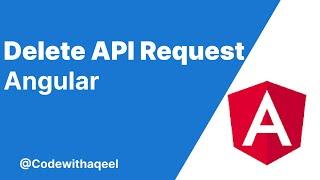 Delete API Request in Angular