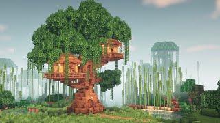 Minecraft | How to Build a Treehouse (#1)