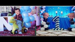 Boss baby Birthday Theme II Baby Boy Birthday II Lockdown Birthday