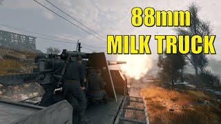 DELIVERING 88mm SHELLS FROM A MILK TRUCK | Enlisted Axis Gameplay