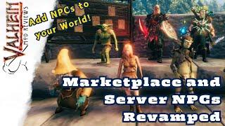 Marketplace and Server NPCs Revamped: Valheim Mod Reviews