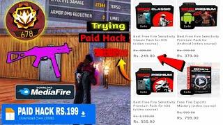 I tried paid Headshot Hack for freefire from Website 