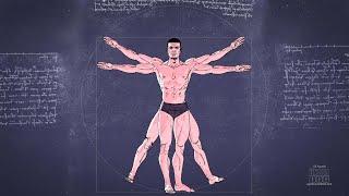 Vitruvian Man 21st century 3D