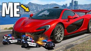 Trolling Cops With Mclaren on GTA 5
