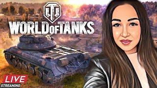 WORLD OF TANKS STREAM | БИТВА БЛОГЕРОВ | ПРЯМОЙ ЭФИР | ДЕВУШКА СТРИМИТ