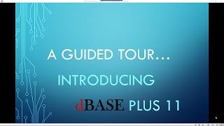 dBASE PLUS 11 Guide Tour