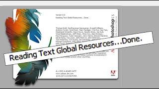 Reading Text Global Resources...Done. Problem solved, Akash Ahmed