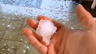 Внезапный ураган и град на Алтае 28.07.2014(28 июля 2014). A sudden hail storm in Russia