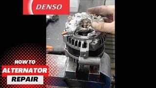 How to Repair Alternator Toyota  #DIYAutoFix #ToyotaRepairTips