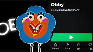 A Disturbing Roblox Obby Game...