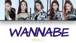 ITZY (있지) - Wannabe Color Coded Lyrics Video 가사 |HAN|ROM|ENG|