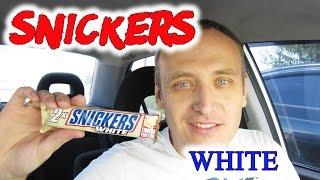 SNICKERS WHITE СНИКЕРС БЕЛЫЙ ШОКОЛАД ОБЗОР ИВАН КАЖЭ