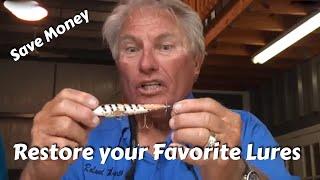 Restoring your Favorite Fishing Lure - Save Money Make New Again.