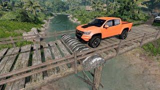 Cars vs Speed bumps Compilation #2 beamng drive  beamng-cars TV