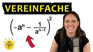 Binomische Formel schwierig – Vereinfache!