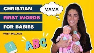 Baby's first words and sign language - Baby education, learn to talk for baby, Christian based