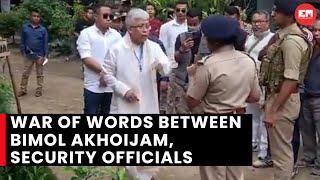 Manipur: War of words breaks out between Congress' Bimol Akhoijam, security officials; Here's why