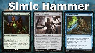 MASSIVE CREATURES COMING THROUGH!  Simic Hammertime (Simic Hammer- Legacy MTG)