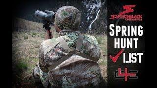 Core4element Spring Hunt Check List - Switchback Outdoors