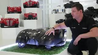 Гигантский робот-газонокосилка Caiman L400