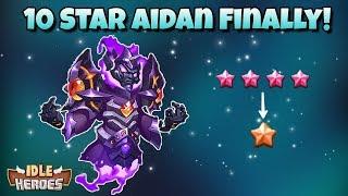 Idle Heroes (S) - 10 Star Aidan Finally! Underwhelming Cheese lol