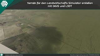 Farming Simulator Terrain erstellen mit QGIS und L3DT