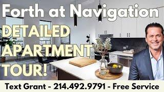 Perfect Modern Luxury Apartment Tour | Forth at Navigation