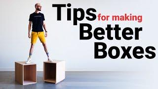 How to Build Boxes for Furniture - An Intermediate Woodworking Guide