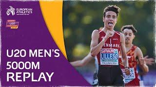 Distance MASTERCLASS - Men’s U20 5000m Replay: Tallinn 2021