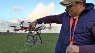 Borgiflieger Drohne DJI F550 Naza M und Brushless Gimbal