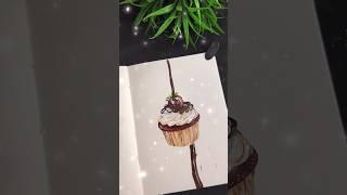 Vanilla frosting cupcake with  Tutorial #shorts #shorty #shortyoutub #vanilla #cupcake #frosting