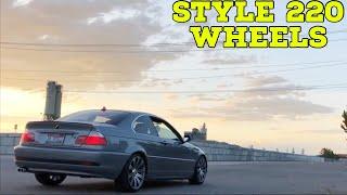 E92 M3 style 220m wheels on my E46