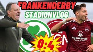 FRANKENDERBY STADIONVLOG Keine Worte …| Fürth vs Nürnberg (0:4)