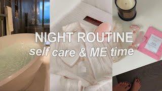 that girl NIGHT ROUTINE: self care, skincare routine, manifestazione..