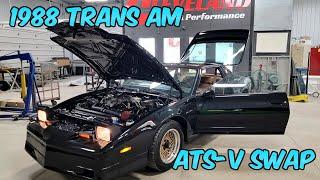 Third Gen Trans Am swapped with LF4 engine and manual trans from ATS-V