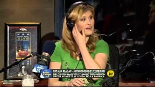 The Artie Lange Show - Natalia Reagan (in-studio) Part 1