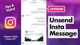 How to Unsend Instagram Message